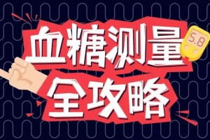 想要操控好血糖首先得养成一个小习气 想要操控好血糖首先得养成一个小习气