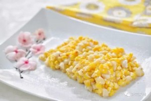 酥香软糯的黄金玉米马蹄烙年夜饭必备小甜点