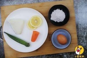 银鳕鱼秋葵蛋饼 银鳕鱼秋葵蛋饼