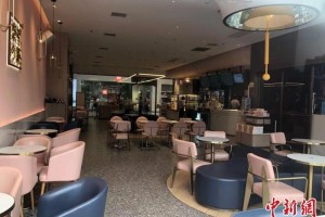 深圳暂停堂食餐饮服务区域现场顾客鲜有外卖骑手等候取餐